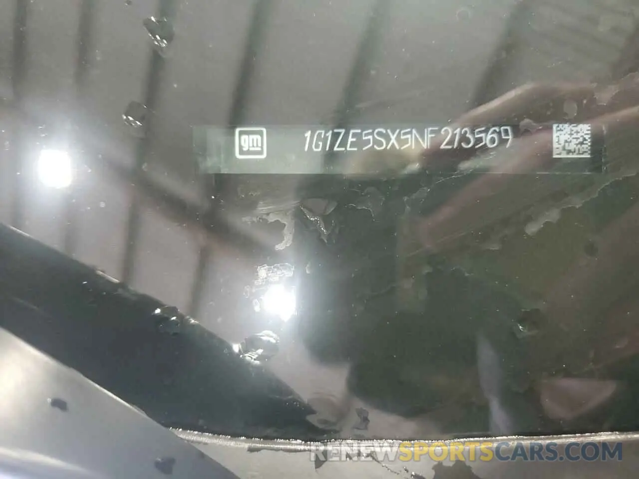 12 Photograph of a damaged car 1G1ZE5SX5NF213569 CHEVROLET MALIBU 2022