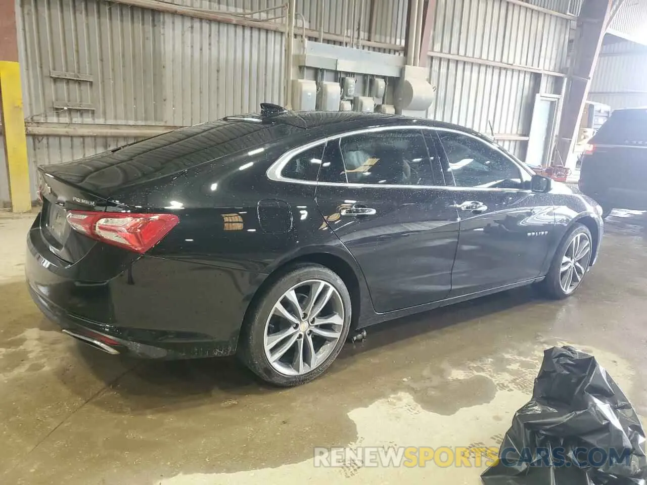 3 Photograph of a damaged car 1G1ZE5SX5NF213569 CHEVROLET MALIBU 2022