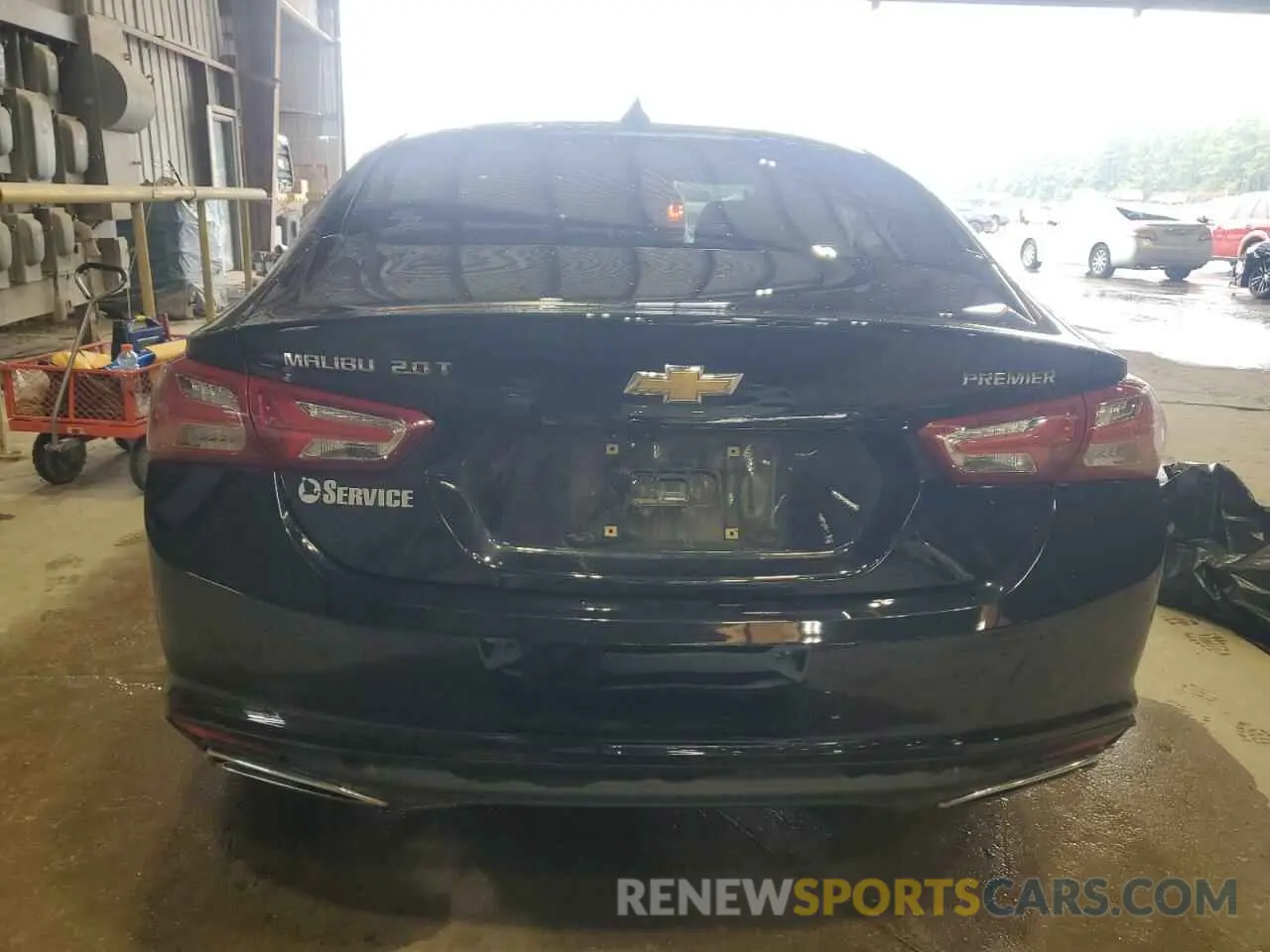 6 Photograph of a damaged car 1G1ZE5SX5NF213569 CHEVROLET MALIBU 2022