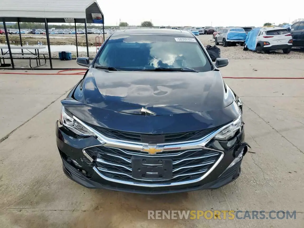 5 Photograph of a damaged car 1G1ZE5SX7NF158459 CHEVROLET MALIBU 2022
