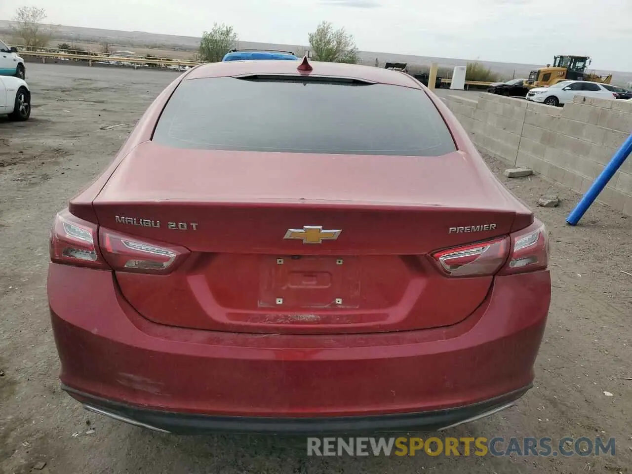 6 Photograph of a damaged car 1G1ZE5SXXNF117517 CHEVROLET MALIBU 2022