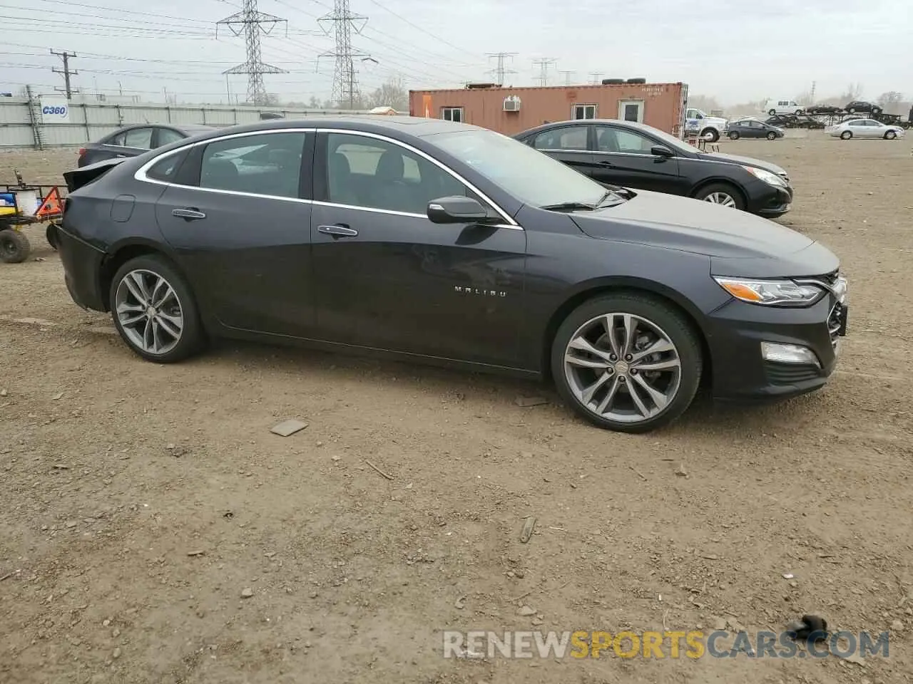 4 Photograph of a damaged car 1G1ZE5SXXNF194209 CHEVROLET MALIBU 2022