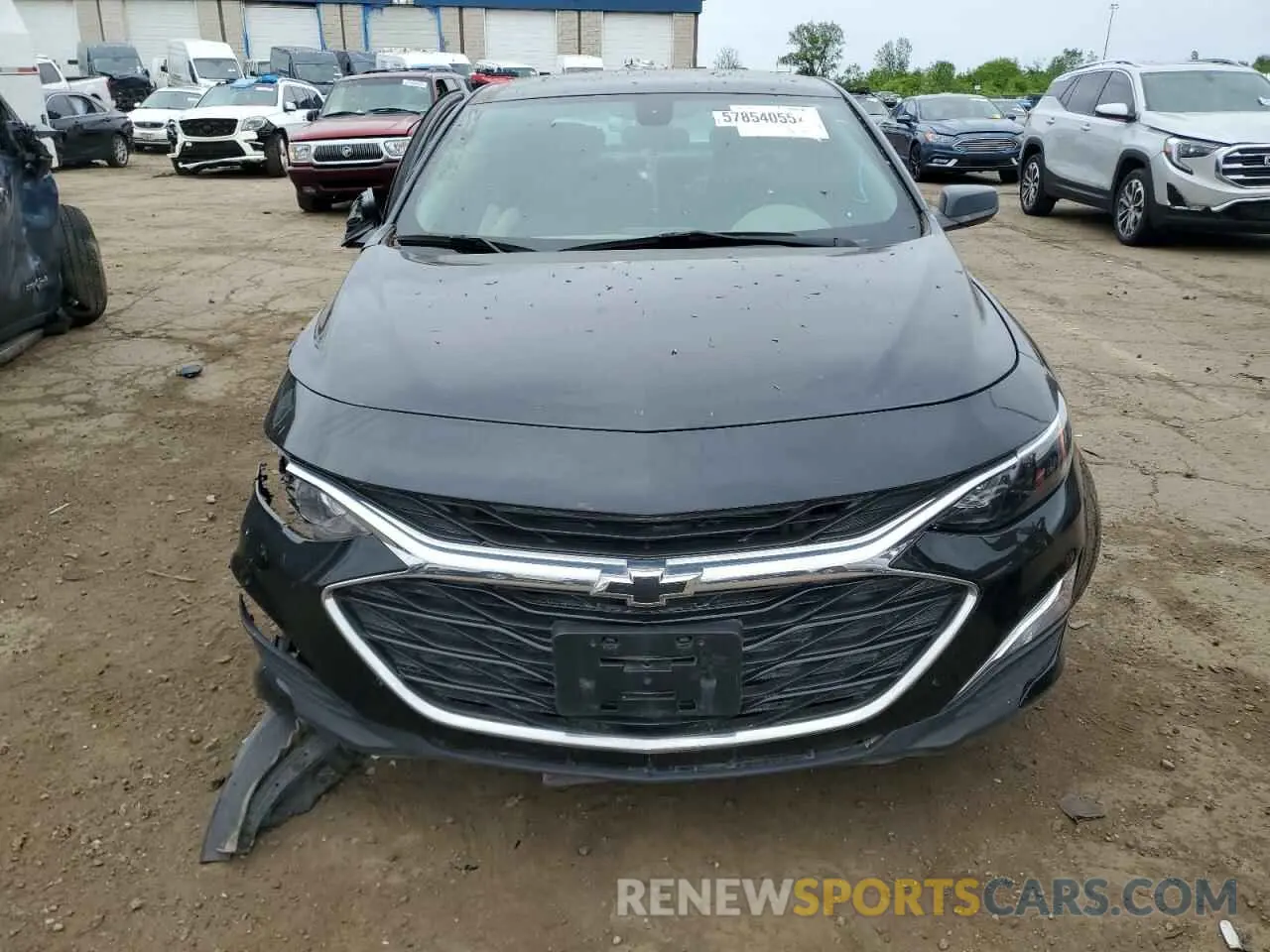 5 Photograph of a damaged car 1G1ZG5ST0NF105206 CHEVROLET MALIBU 2022