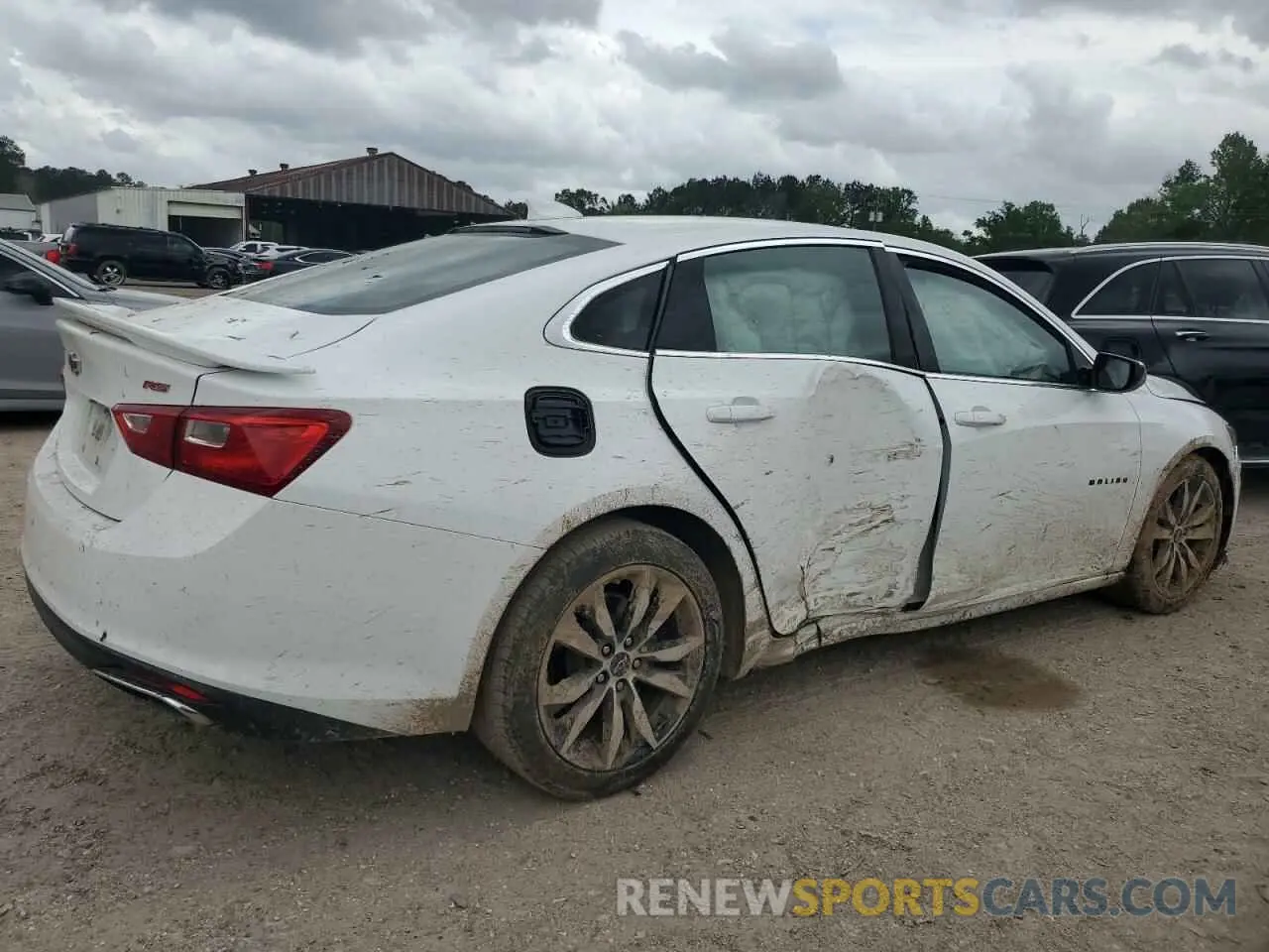 3 Photograph of a damaged car 1G1ZG5ST0NF203121 CHEVROLET MALIBU 2022