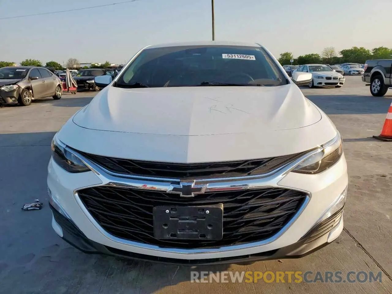 5 Photograph of a damaged car 1G1ZG5ST1NF105537 CHEVROLET MALIBU 2022