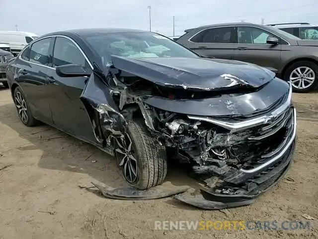 11 Photograph of a damaged car 1G1ZG5ST1NF198673 CHEVROLET MALIBU 2022