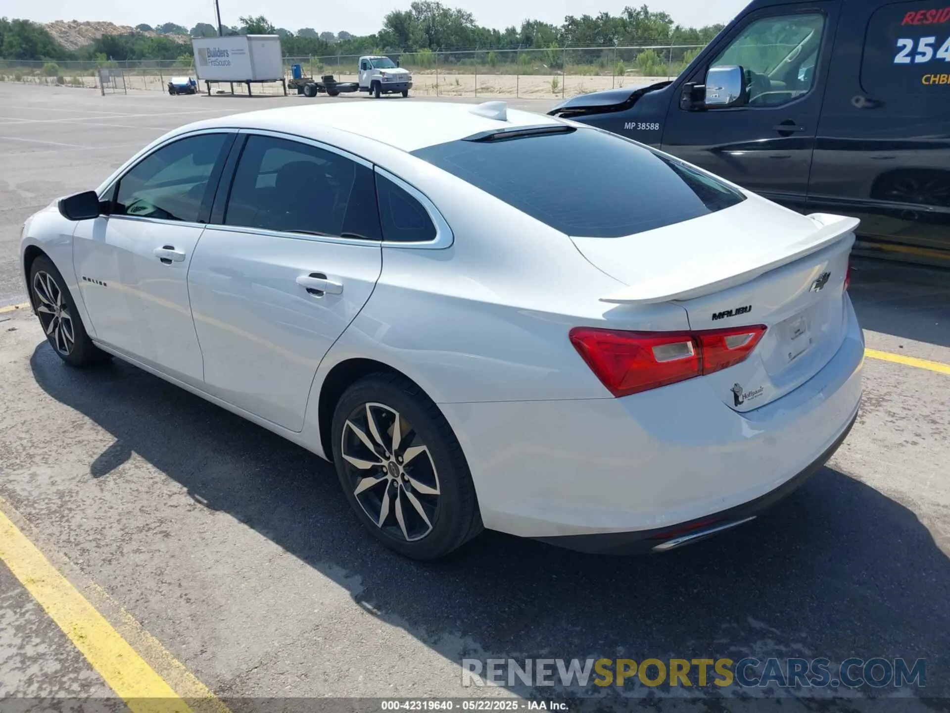 3 Photograph of a damaged car 1G1ZG5ST1NF209851 CHEVROLET MALIBU 2022