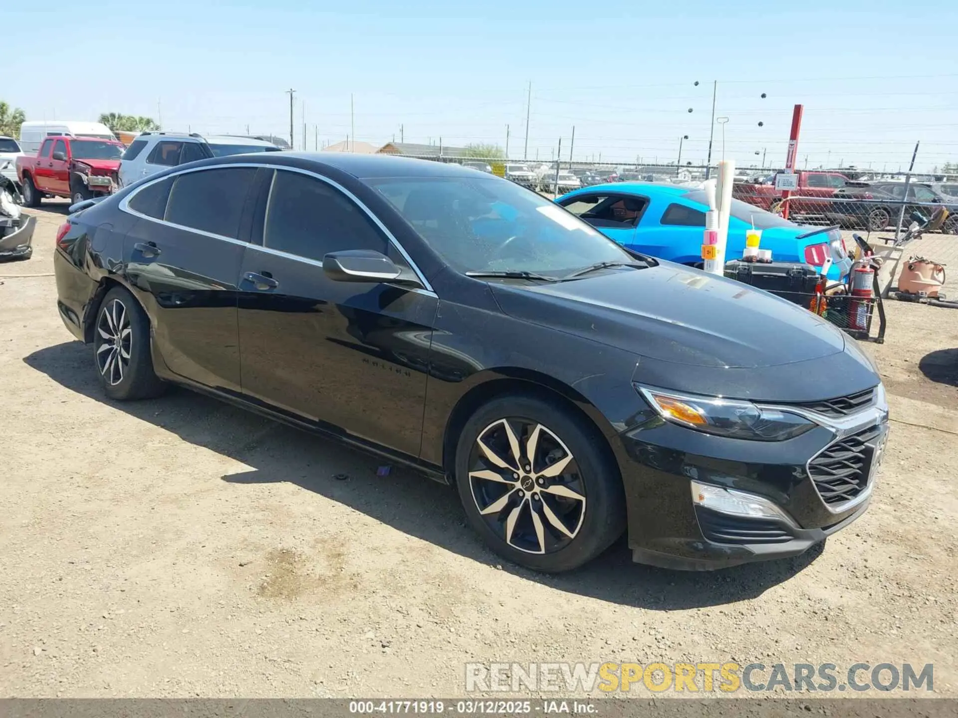 1 Photograph of a damaged car 1G1ZG5ST2NF200995 CHEVROLET MALIBU 2022