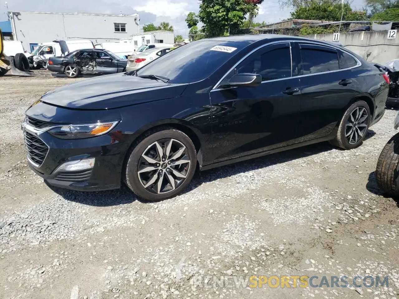 1 Photograph of a damaged car 1G1ZG5ST2NF205808 CHEVROLET MALIBU 2022