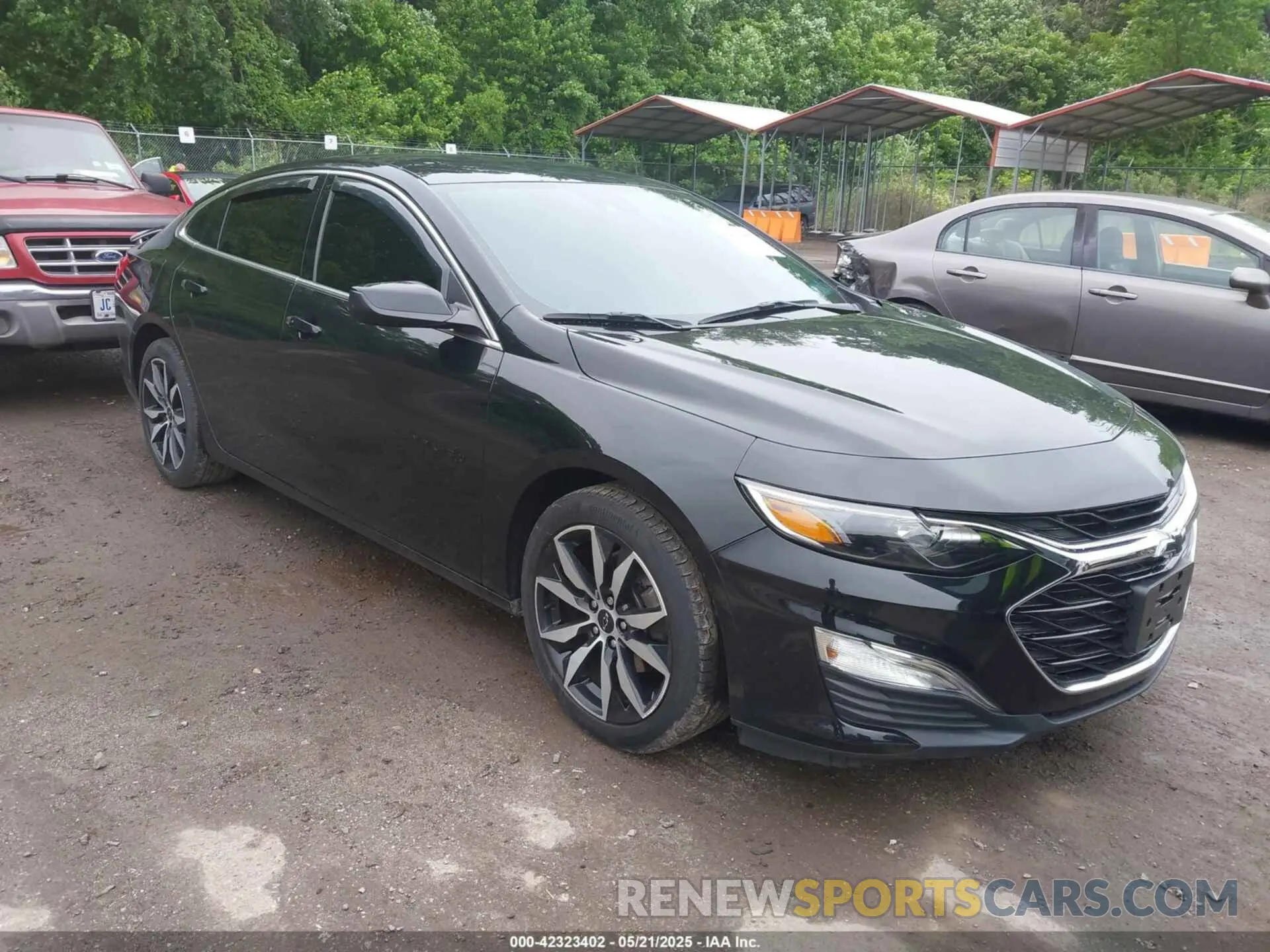 1 Photograph of a damaged car 1G1ZG5ST2NF214928 CHEVROLET MALIBU 2022