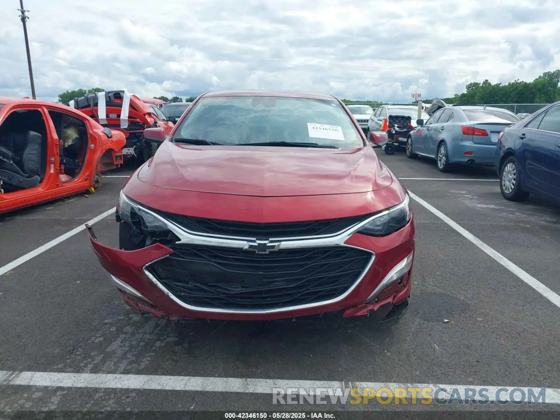 11 Photograph of a damaged car 1G1ZG5ST3NF106821 CHEVROLET MALIBU 2022