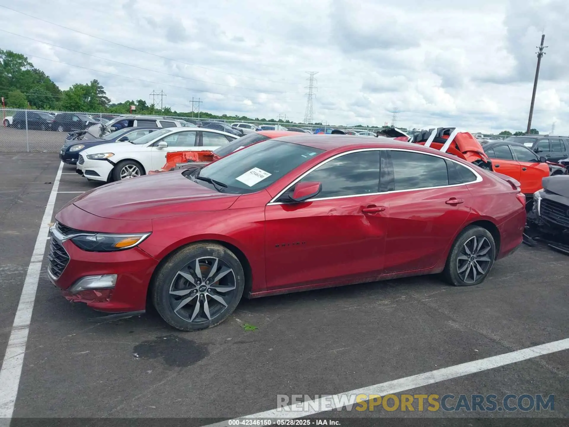 13 Photograph of a damaged car 1G1ZG5ST3NF106821 CHEVROLET MALIBU 2022