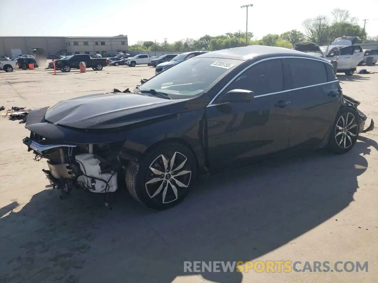 1 Photograph of a damaged car 1G1ZG5ST3NF144307 CHEVROLET MALIBU 2022
