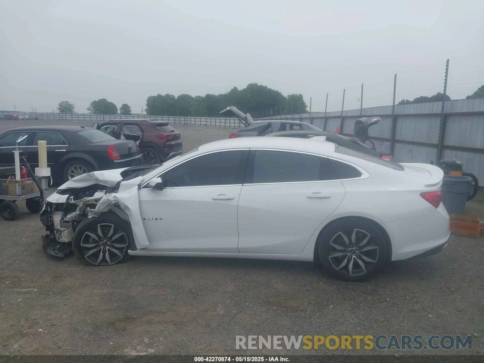 14 Photograph of a damaged car 1G1ZG5ST4NF104012 CHEVROLET MALIBU 2022
