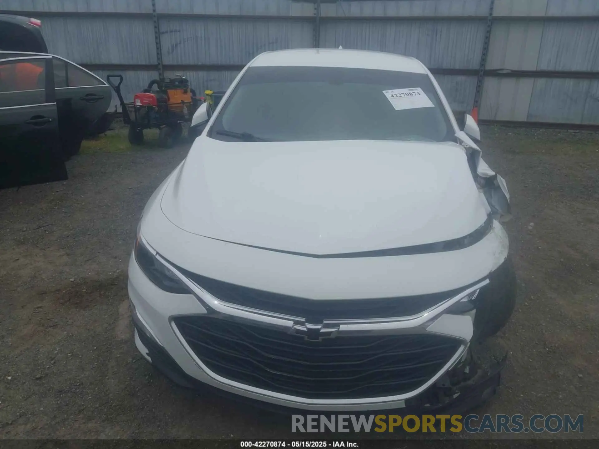 6 Photograph of a damaged car 1G1ZG5ST4NF104012 CHEVROLET MALIBU 2022