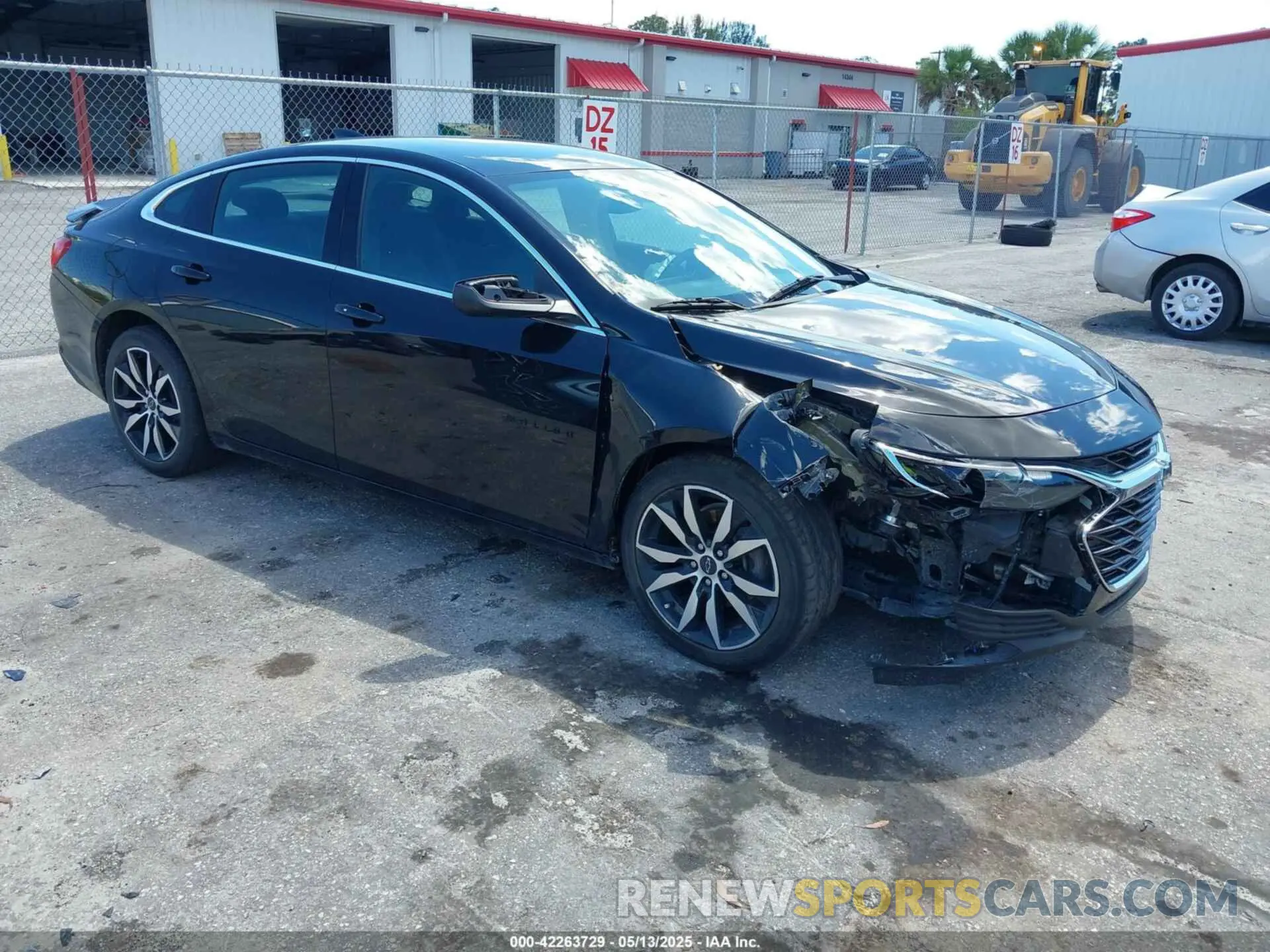 1 Photograph of a damaged car 1G1ZG5ST4NF207849 CHEVROLET MALIBU 2022