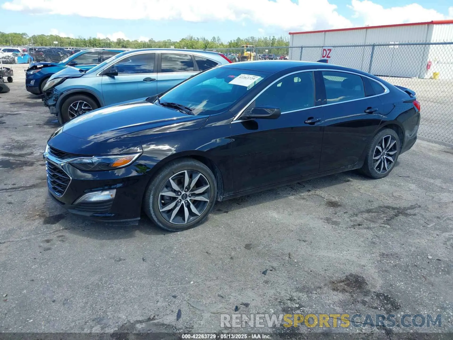 2 Photograph of a damaged car 1G1ZG5ST4NF207849 CHEVROLET MALIBU 2022