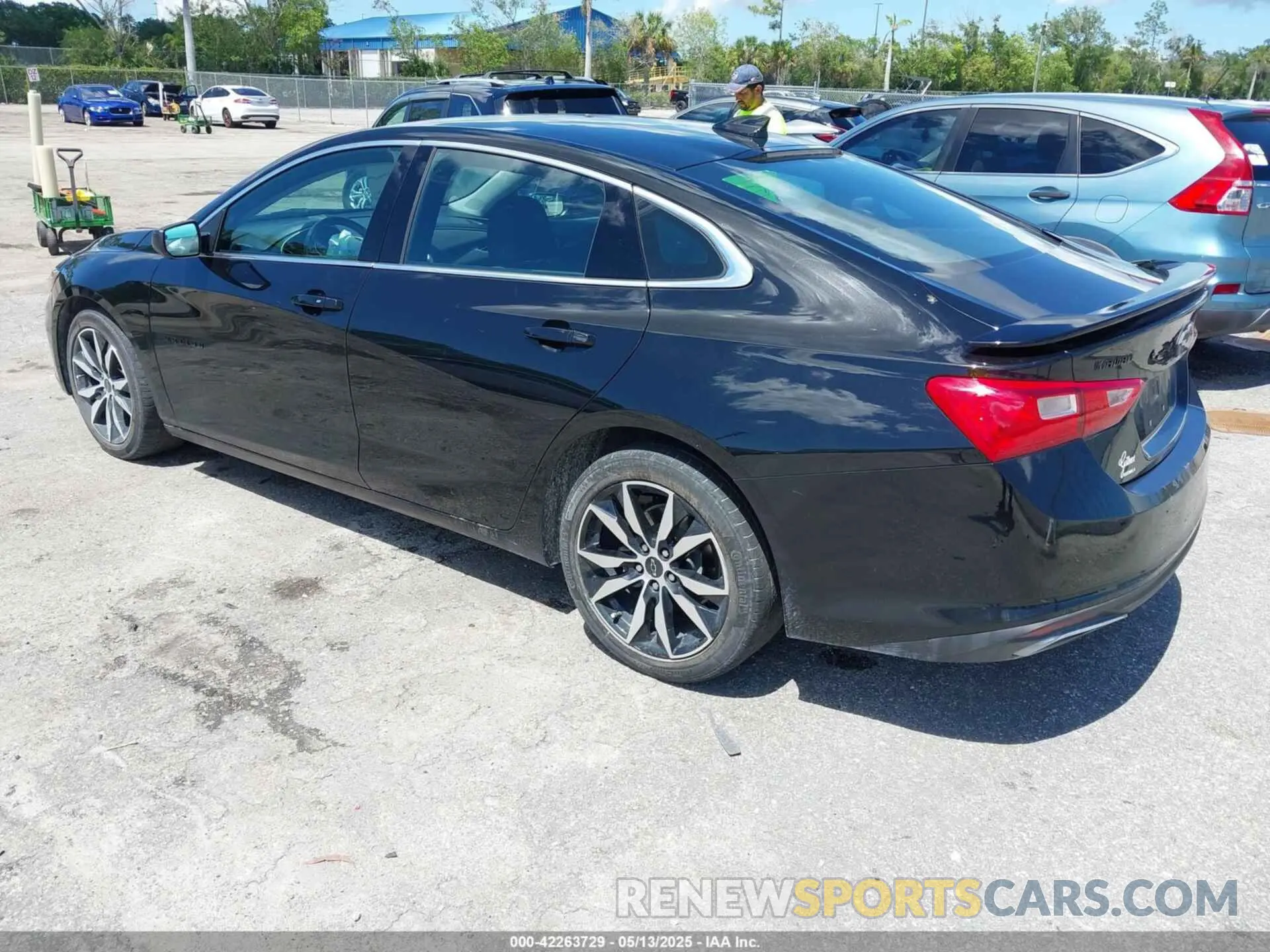 3 Photograph of a damaged car 1G1ZG5ST4NF207849 CHEVROLET MALIBU 2022