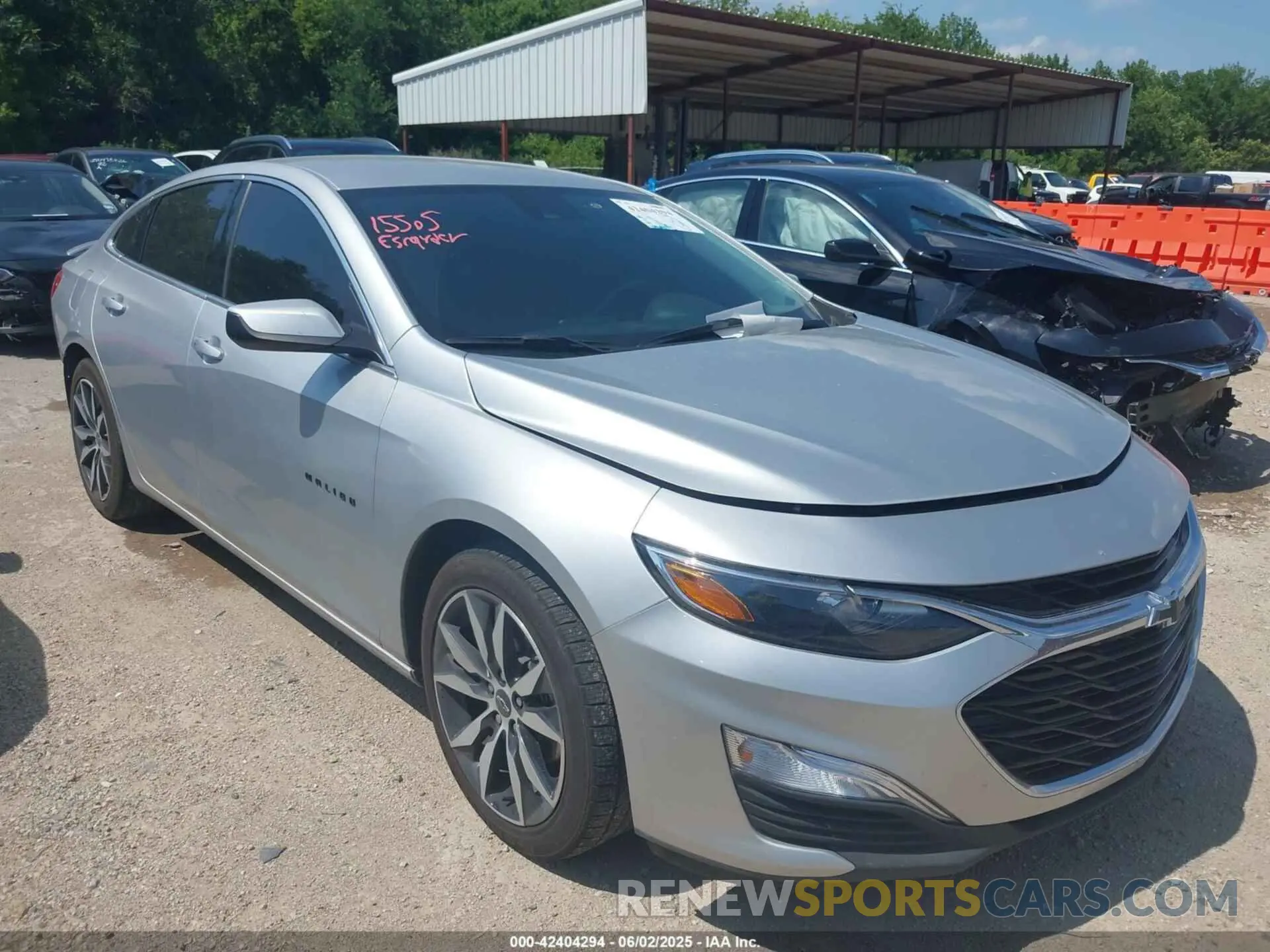 1 Photograph of a damaged car 1G1ZG5ST5NF111521 CHEVROLET MALIBU 2022