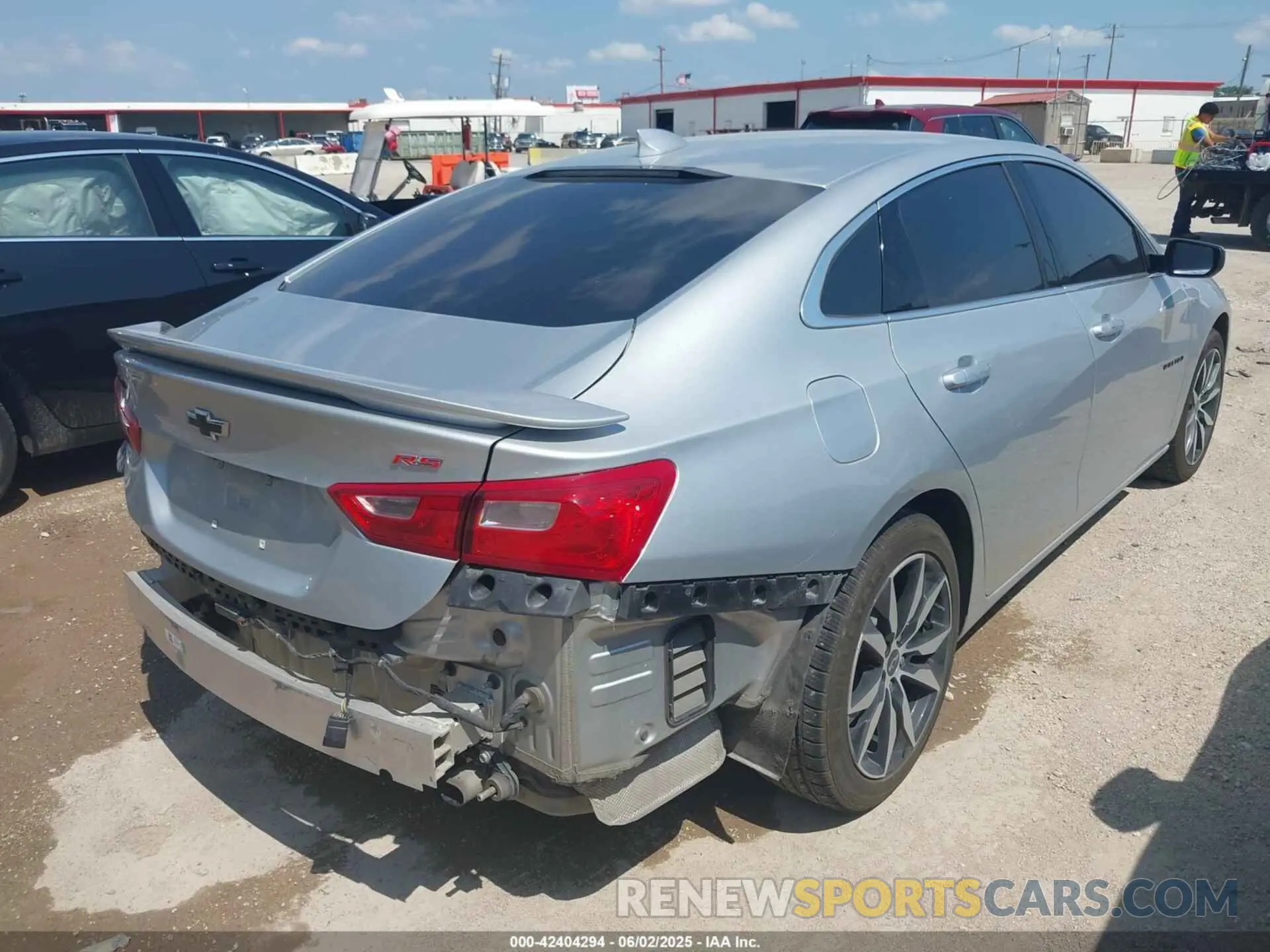 4 Photograph of a damaged car 1G1ZG5ST5NF111521 CHEVROLET MALIBU 2022
