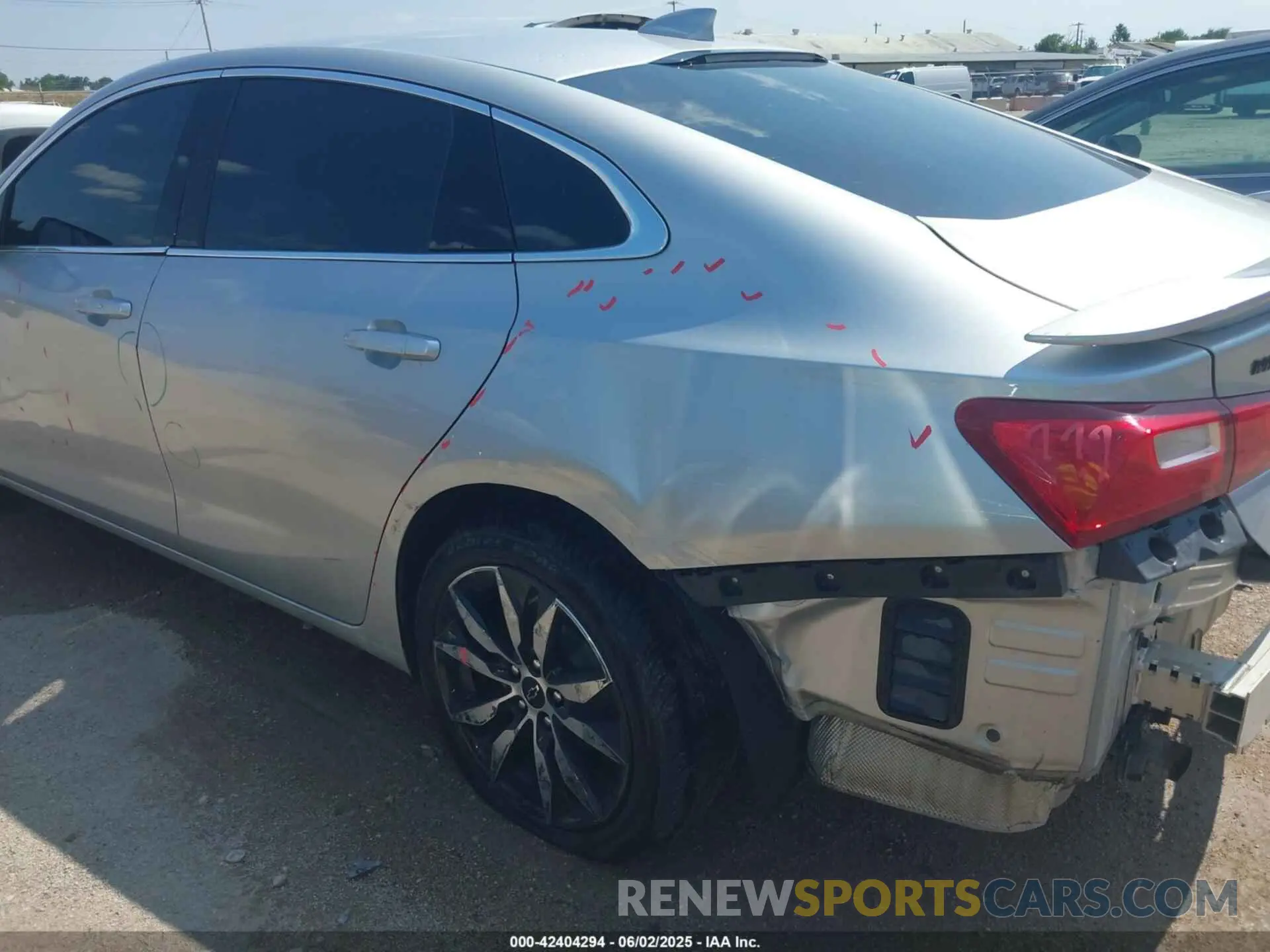 6 Photograph of a damaged car 1G1ZG5ST5NF111521 CHEVROLET MALIBU 2022
