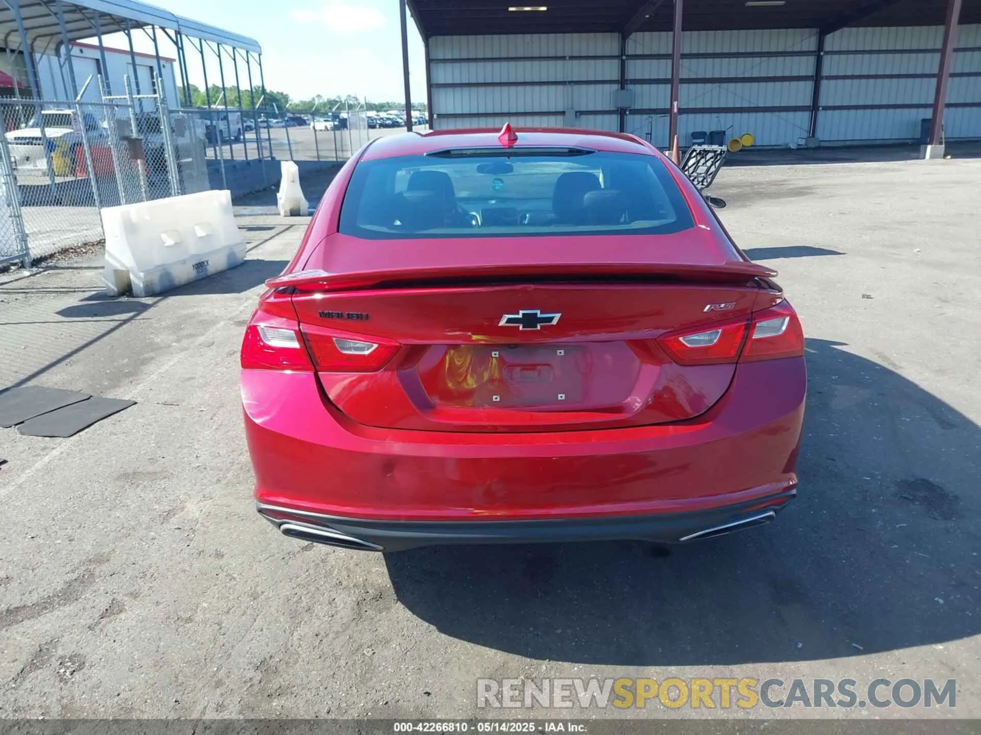 16 Photograph of a damaged car 1G1ZG5ST5NF154384 CHEVROLET MALIBU 2022