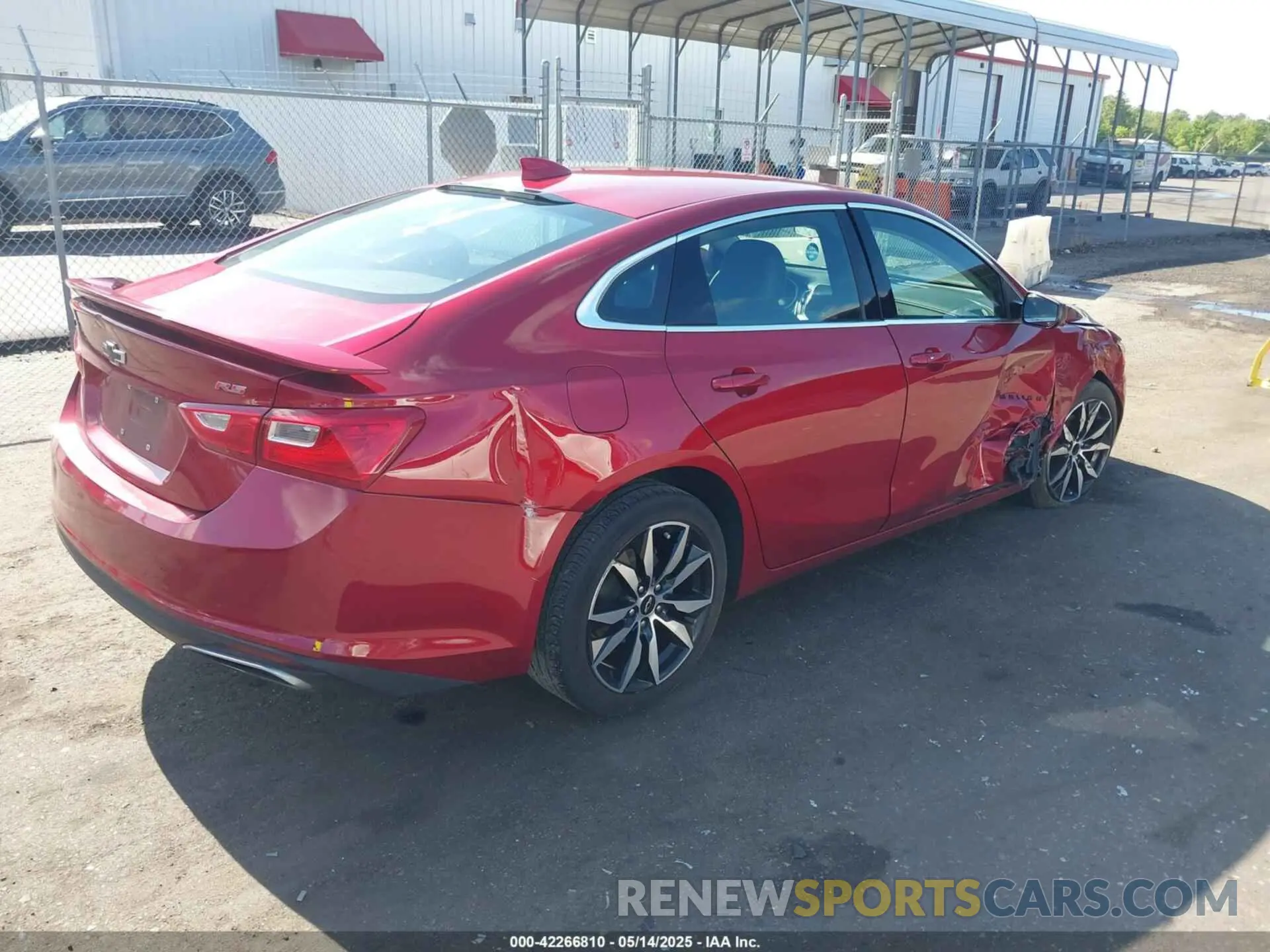 4 Photograph of a damaged car 1G1ZG5ST5NF154384 CHEVROLET MALIBU 2022
