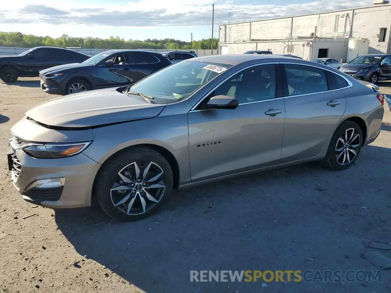 1 Photograph of a damaged car 1G1ZG5ST5NF201199 CHEVROLET MALIBU 2022