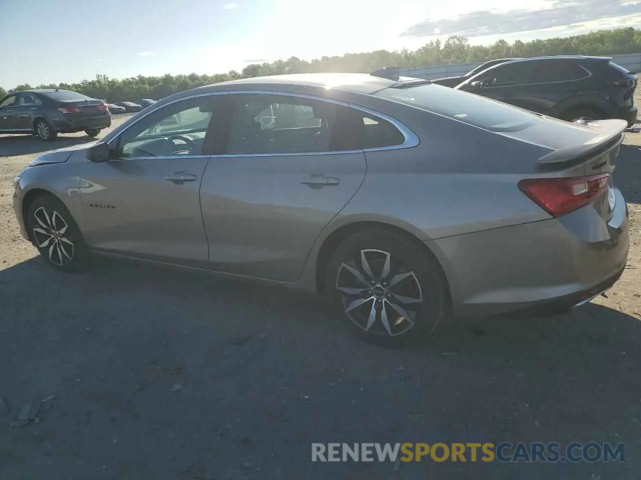 2 Photograph of a damaged car 1G1ZG5ST5NF201199 CHEVROLET MALIBU 2022