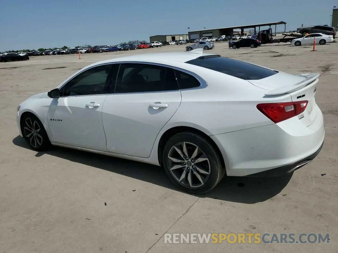 2 Photograph of a damaged car 1G1ZG5ST6NF117988 CHEVROLET MALIBU 2022