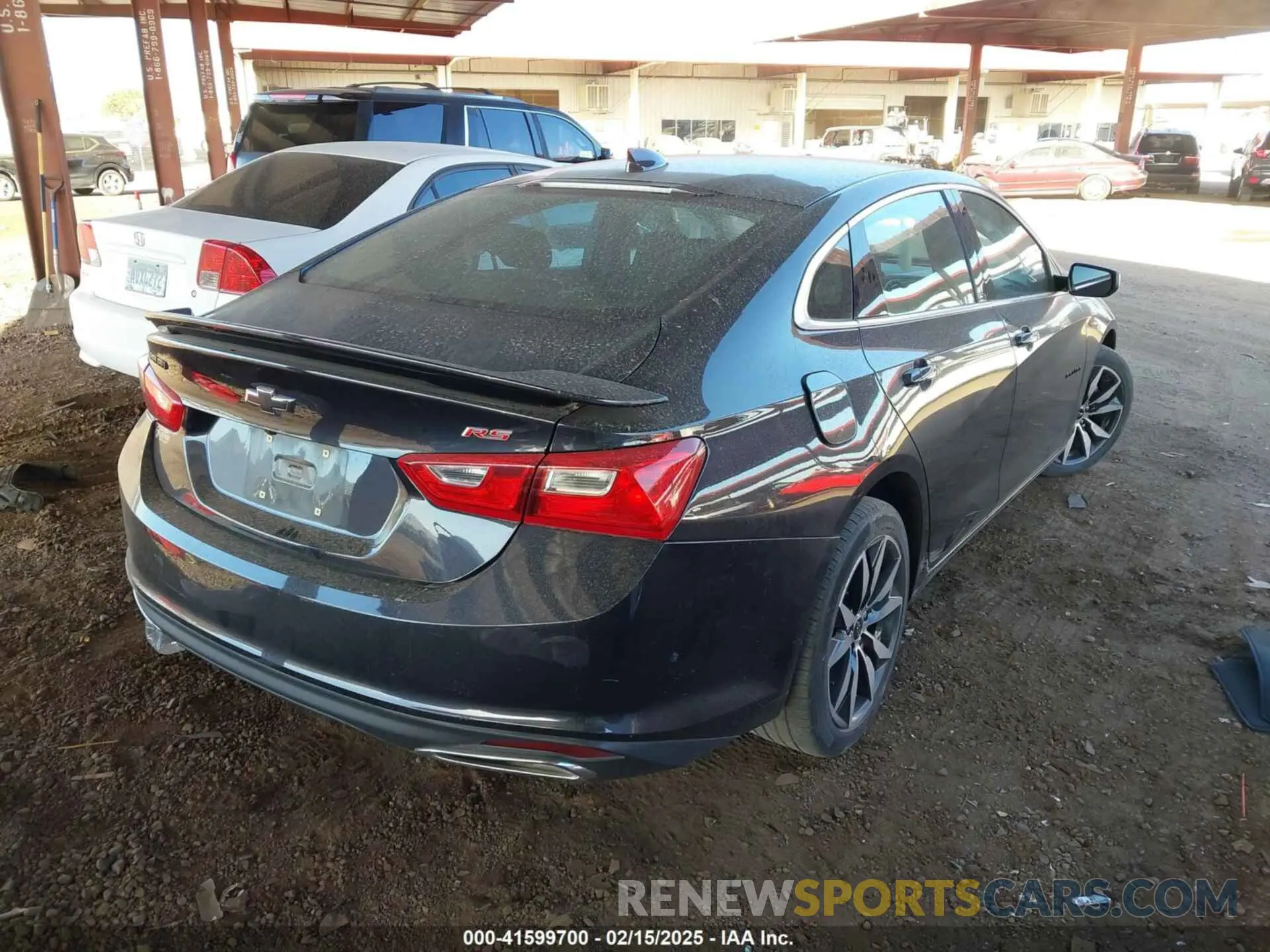 4 Photograph of a damaged car 1G1ZG5ST6NF204936 CHEVROLET MALIBU 2022