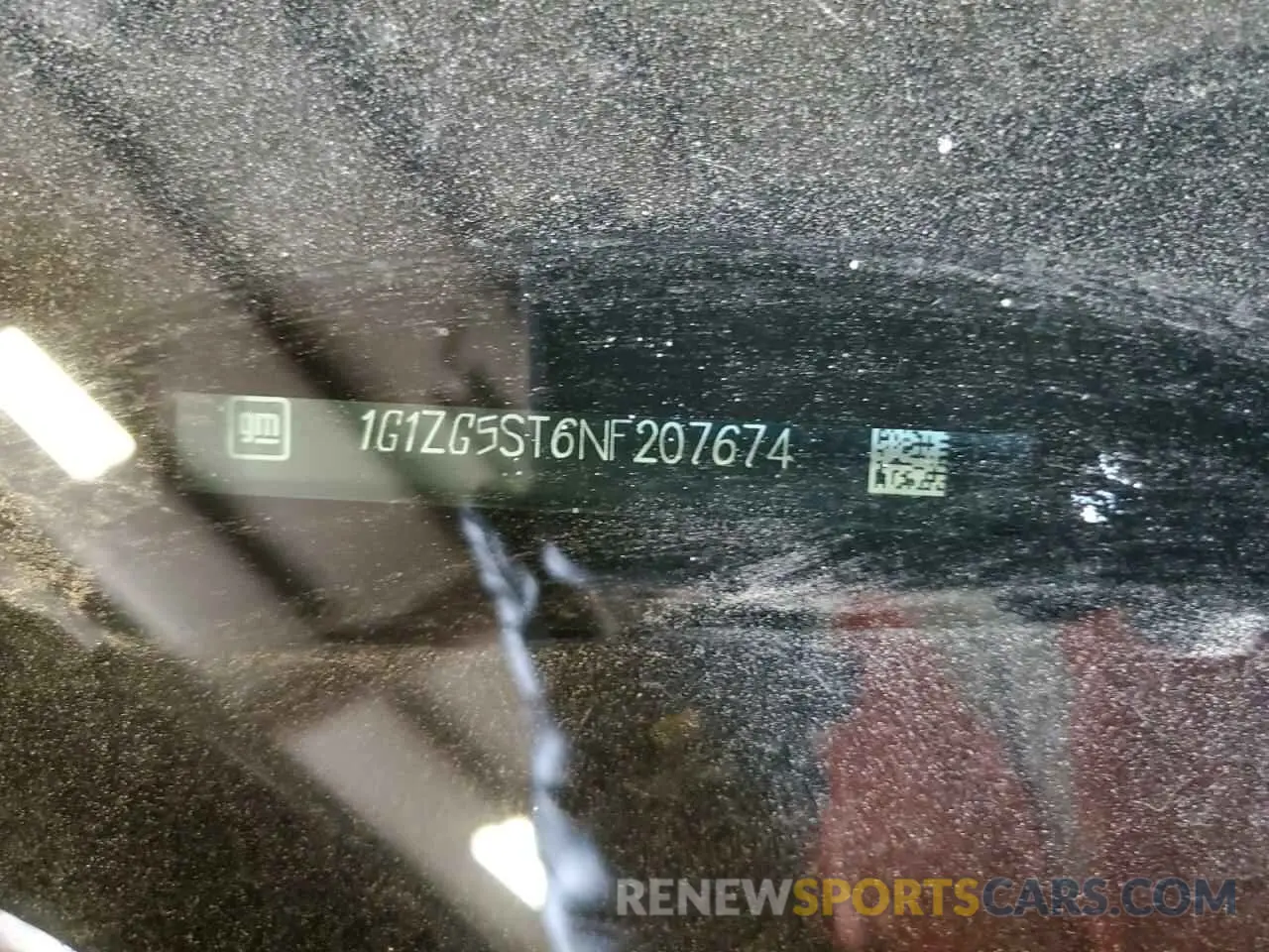 12 Photograph of a damaged car 1G1ZG5ST6NF207674 CHEVROLET MALIBU 2022