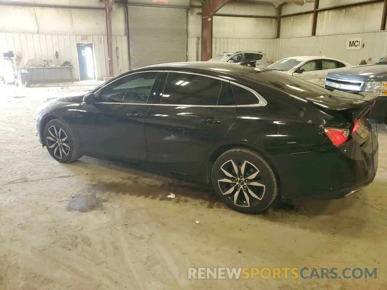 2 Photograph of a damaged car 1G1ZG5ST6NF207674 CHEVROLET MALIBU 2022