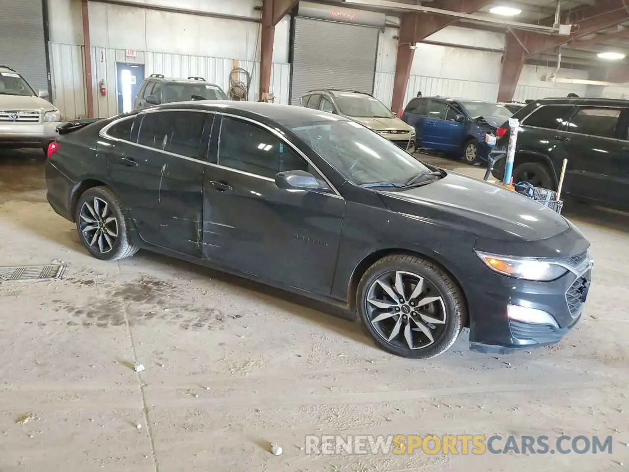 4 Photograph of a damaged car 1G1ZG5ST6NF207674 CHEVROLET MALIBU 2022