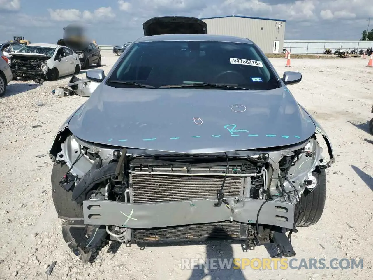 5 Photograph of a damaged car 1G1ZG5ST7NF115621 CHEVROLET MALIBU 2022