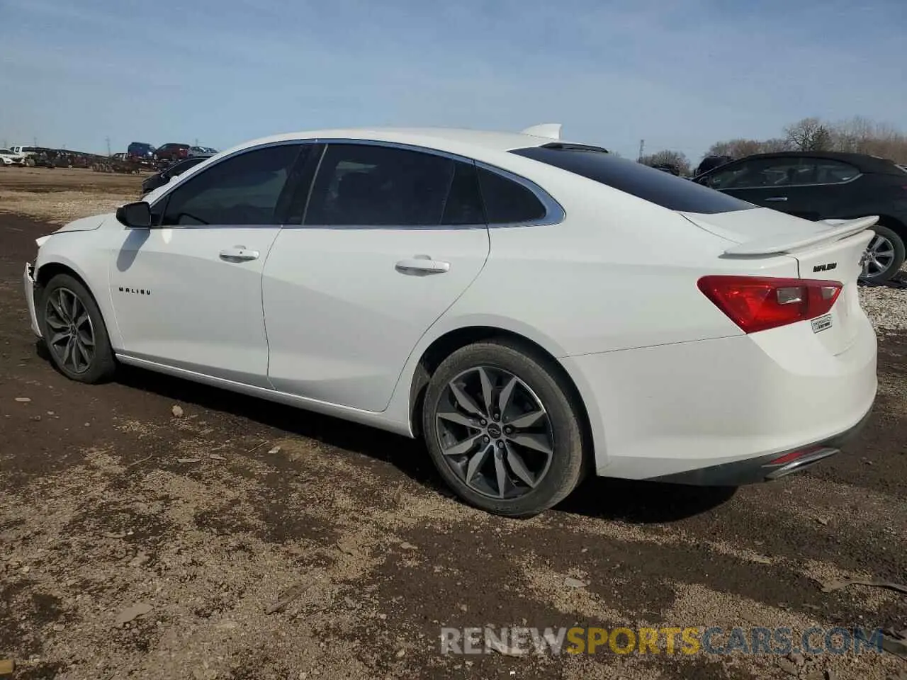 2 Photograph of a damaged car 1G1ZG5ST7NF204914 CHEVROLET MALIBU 2022