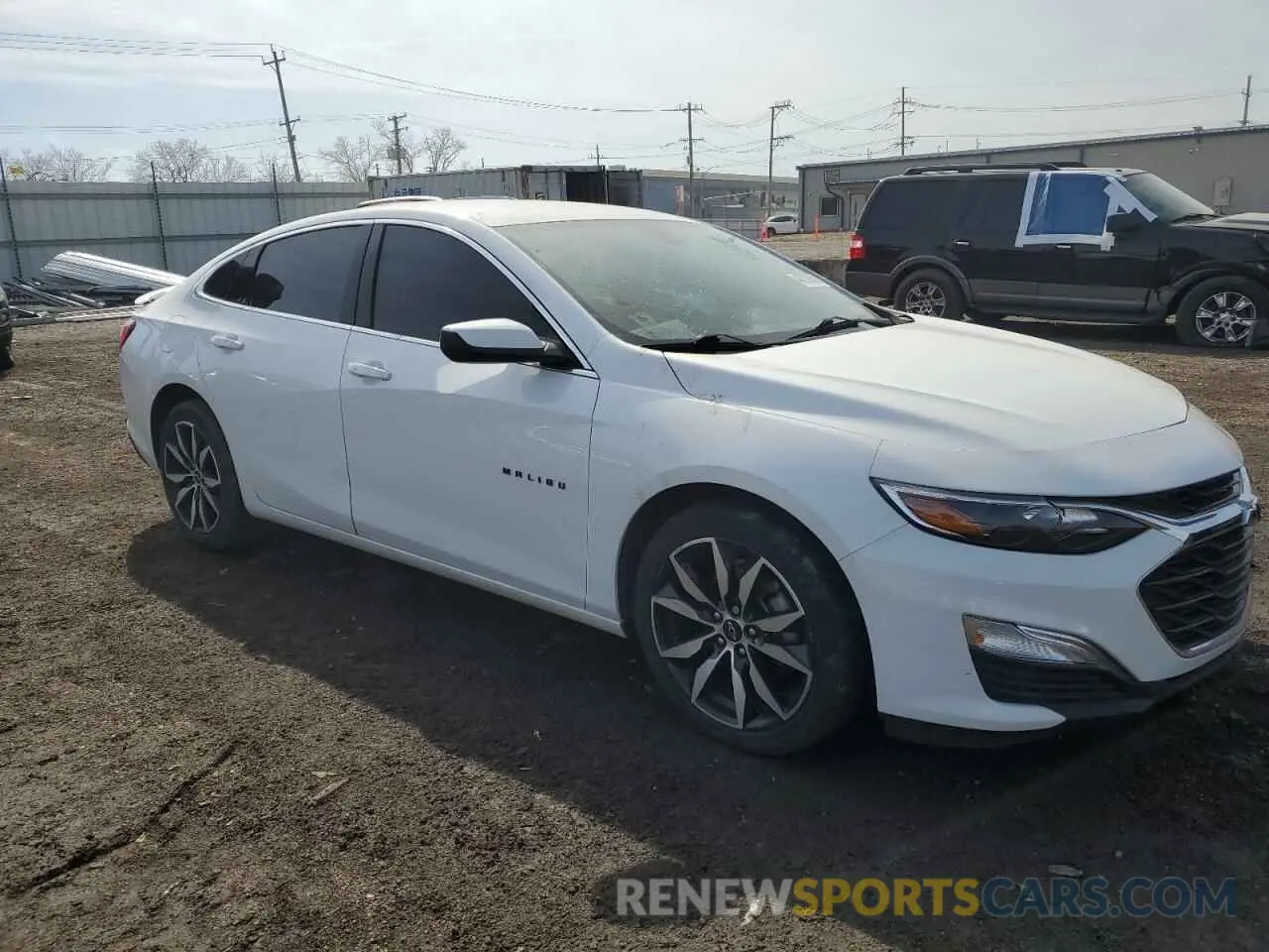 4 Photograph of a damaged car 1G1ZG5ST7NF204914 CHEVROLET MALIBU 2022