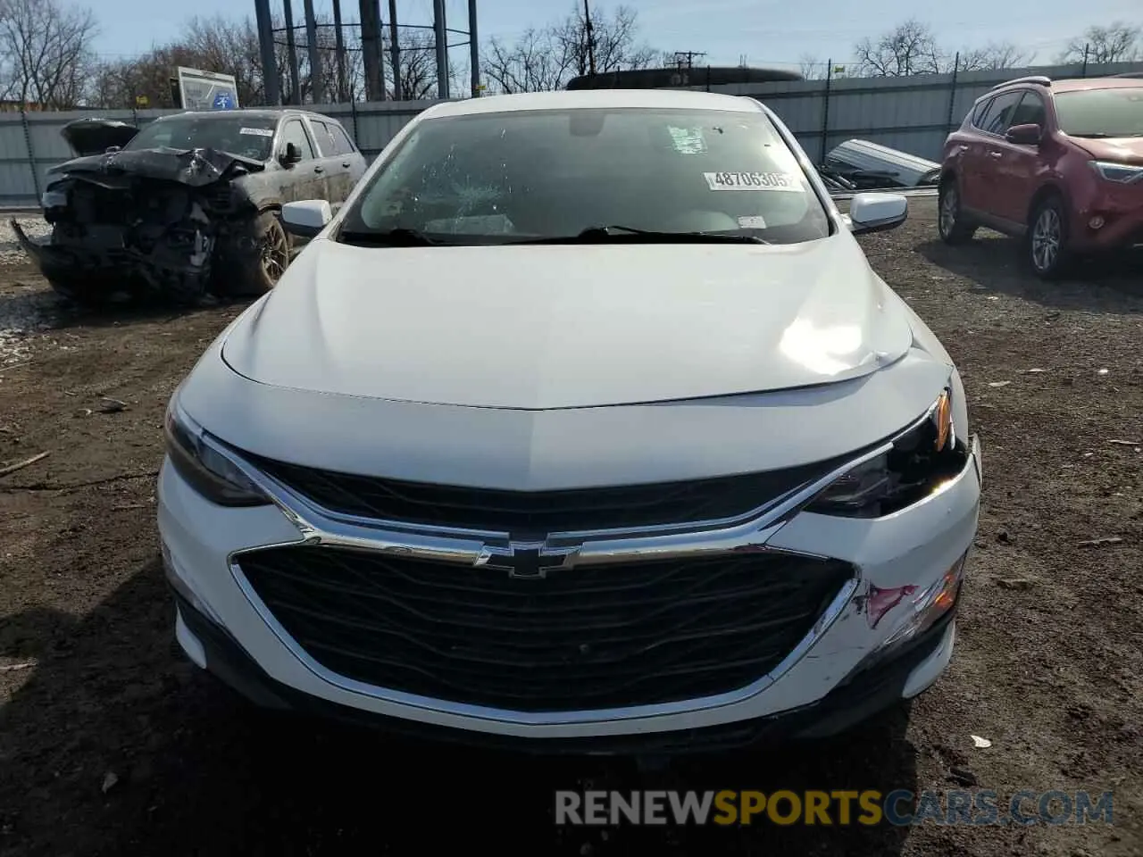 5 Photograph of a damaged car 1G1ZG5ST7NF204914 CHEVROLET MALIBU 2022