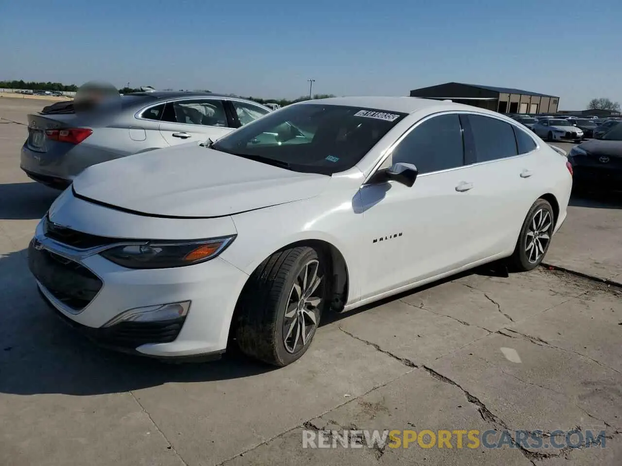 1 Photograph of a damaged car 1G1ZG5ST7NF214665 CHEVROLET MALIBU 2022