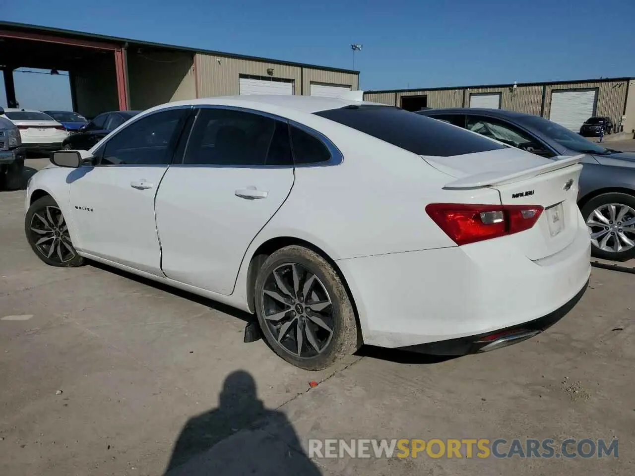 2 Photograph of a damaged car 1G1ZG5ST7NF214665 CHEVROLET MALIBU 2022
