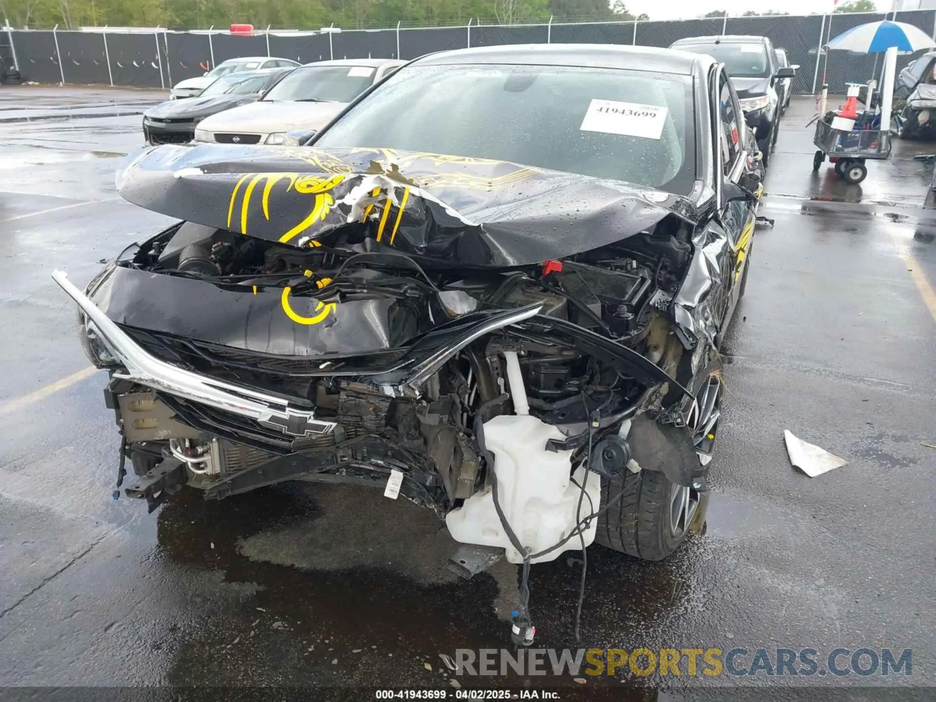 6 Photograph of a damaged car 1G1ZG5ST8NF112016 CHEVROLET MALIBU 2022