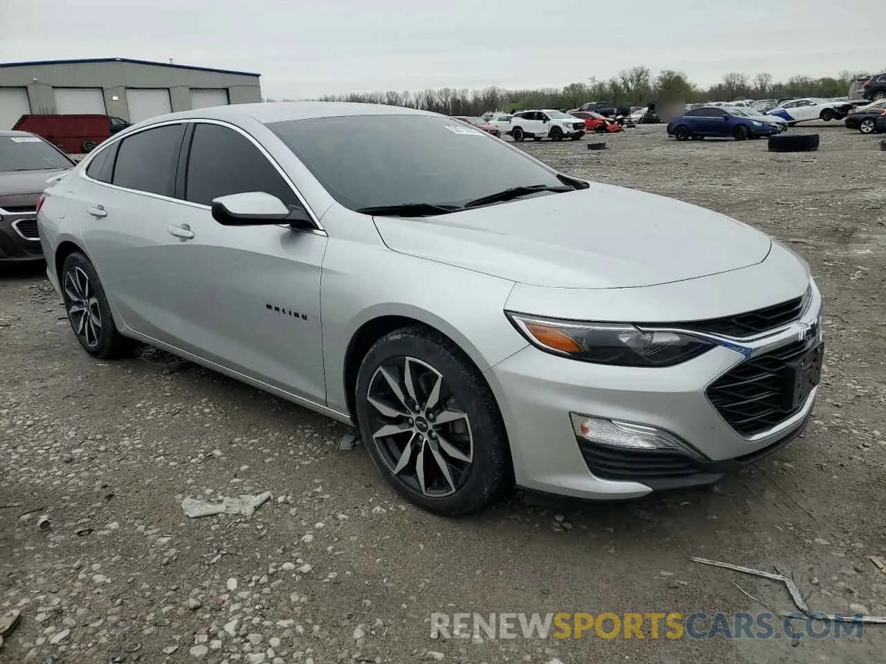 4 Photograph of a damaged car 1G1ZG5ST8NF145162 CHEVROLET MALIBU 2022