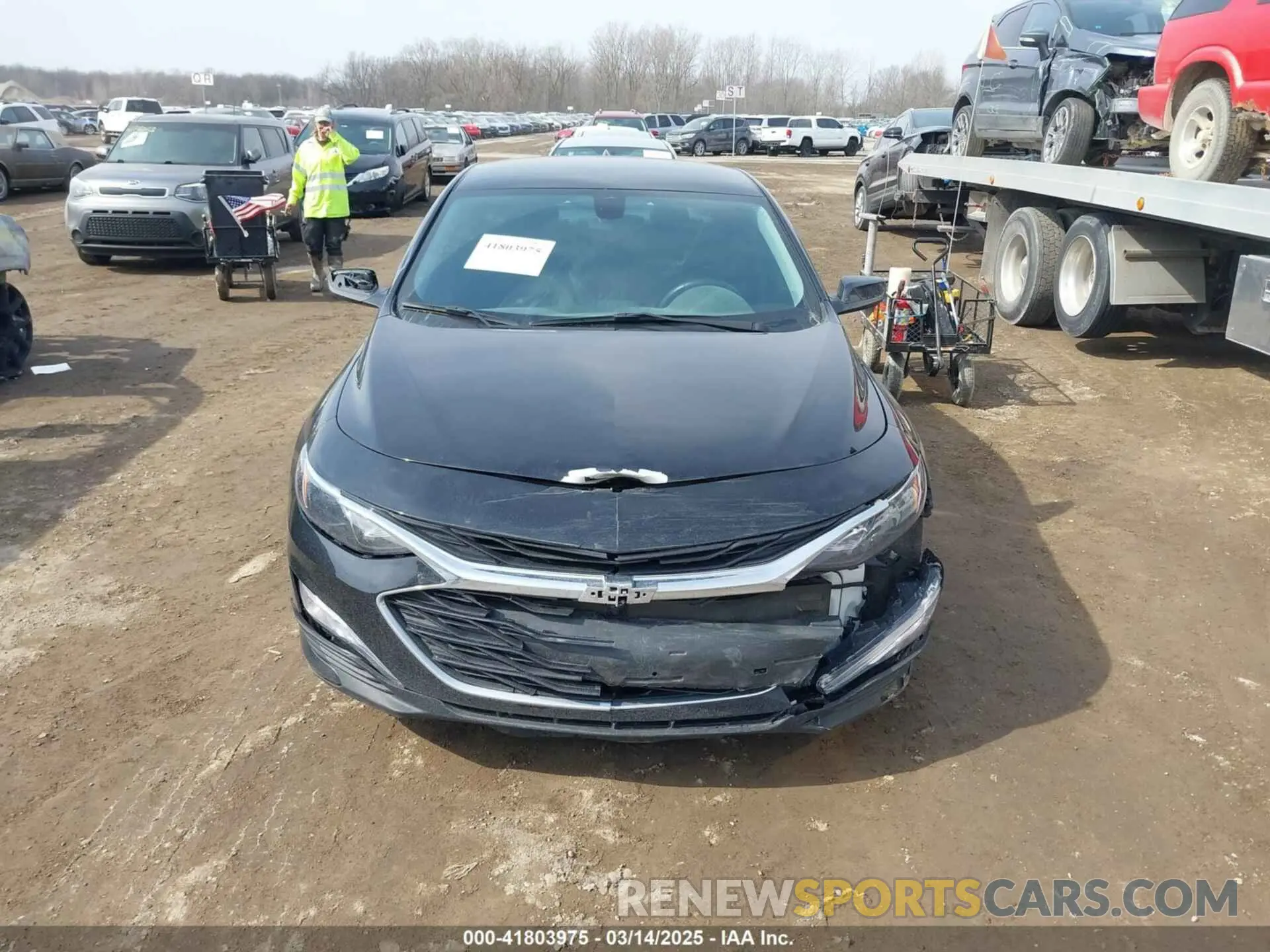 12 Photograph of a damaged car 1G1ZG5ST8NF192658 CHEVROLET MALIBU 2022