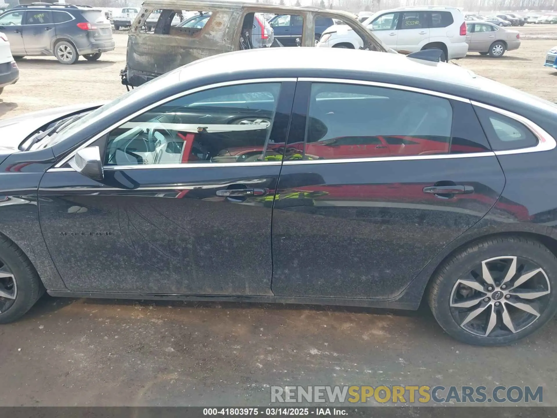 14 Photograph of a damaged car 1G1ZG5ST8NF192658 CHEVROLET MALIBU 2022