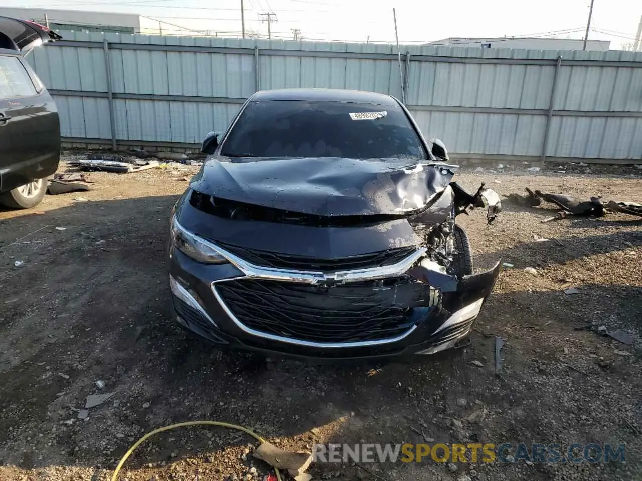 5 Photograph of a damaged car 1G1ZG5ST8NF202413 CHEVROLET MALIBU 2022