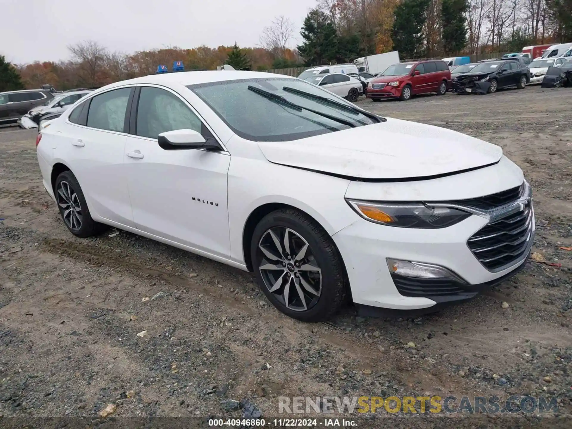 1 Photograph of a damaged car 1G1ZG5ST8NF212813 CHEVROLET MALIBU 2022