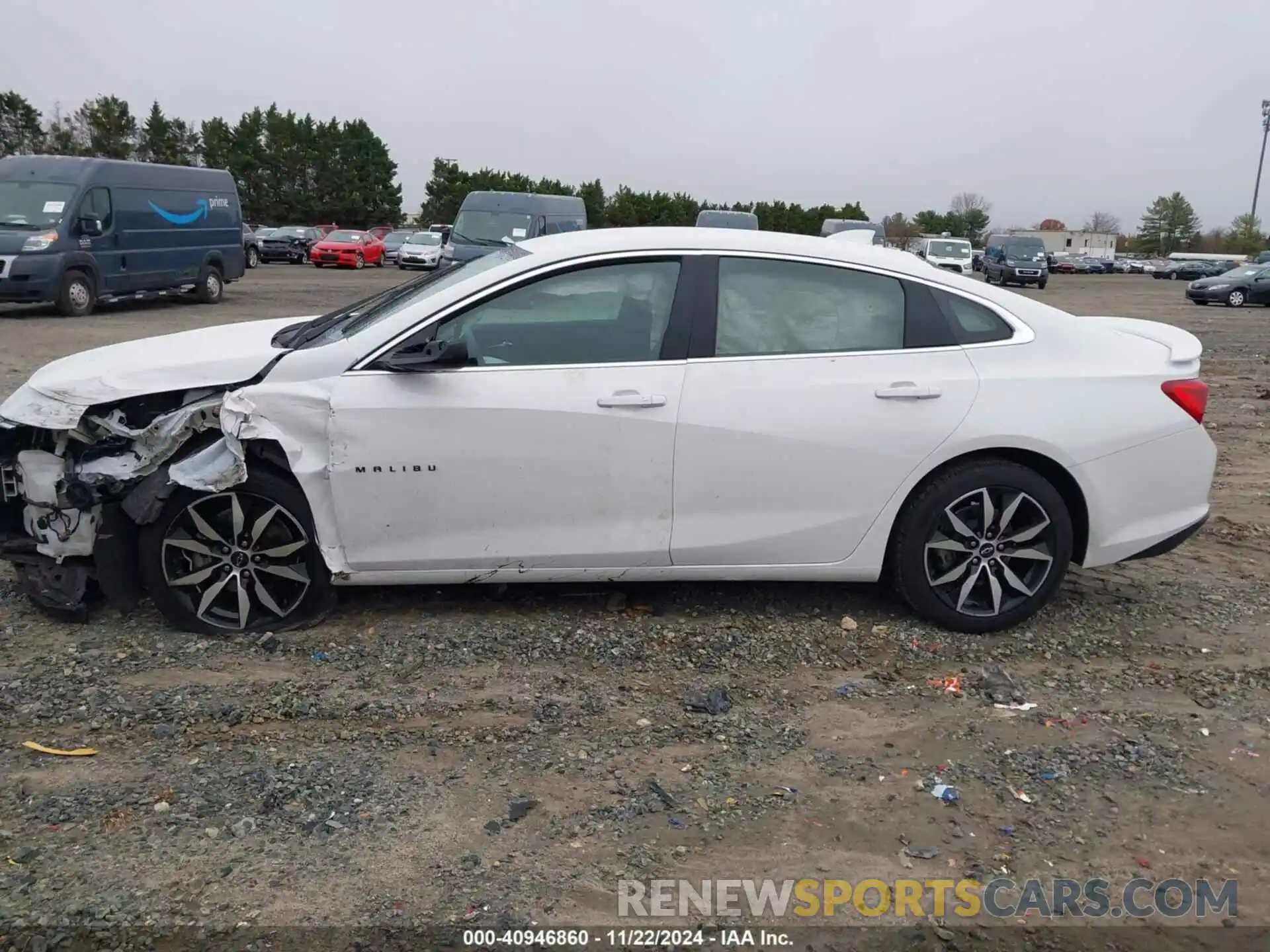 14 Photograph of a damaged car 1G1ZG5ST8NF212813 CHEVROLET MALIBU 2022