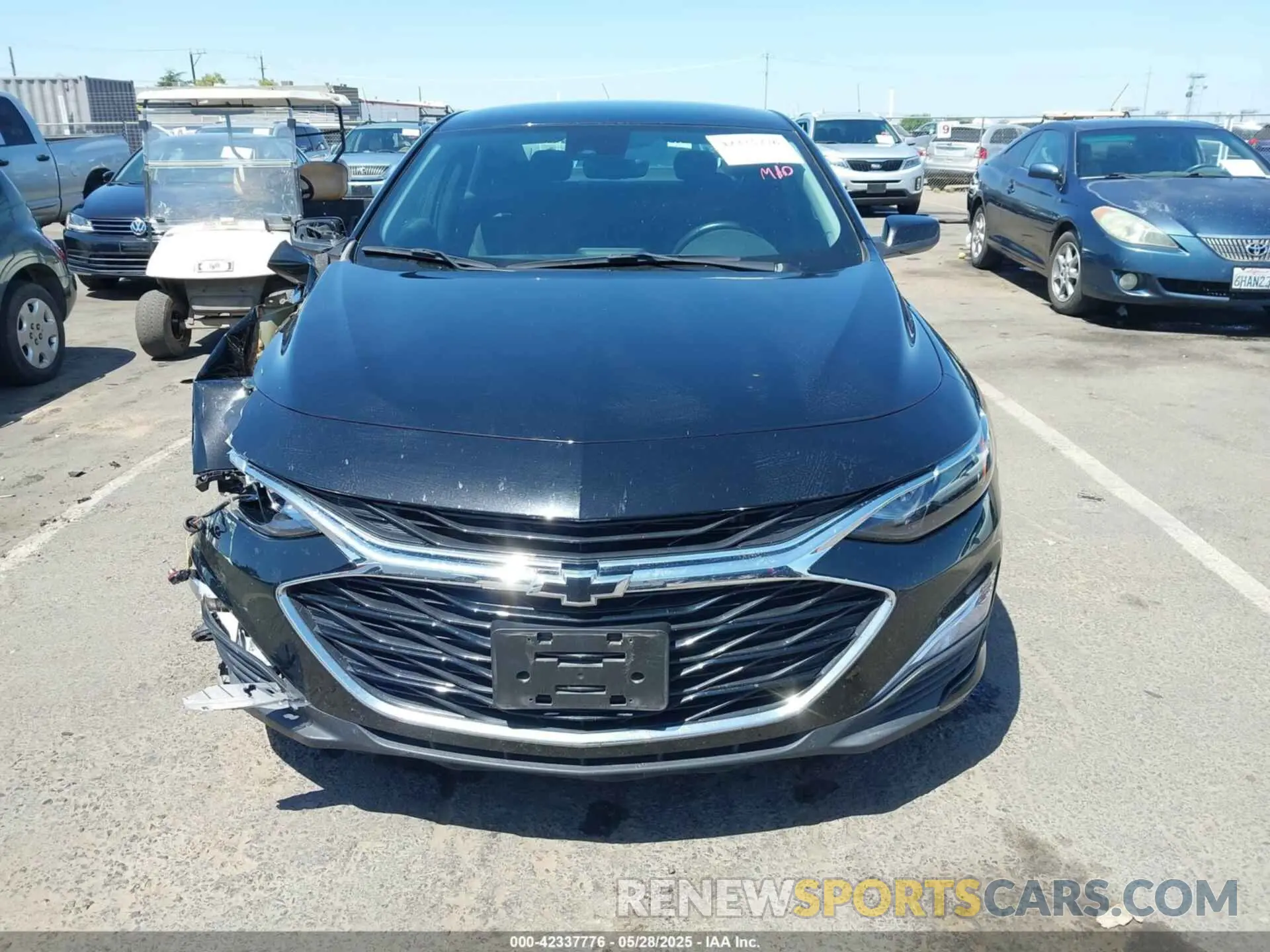 12 Photograph of a damaged car 1G1ZG5ST9NF102157 CHEVROLET MALIBU 2022