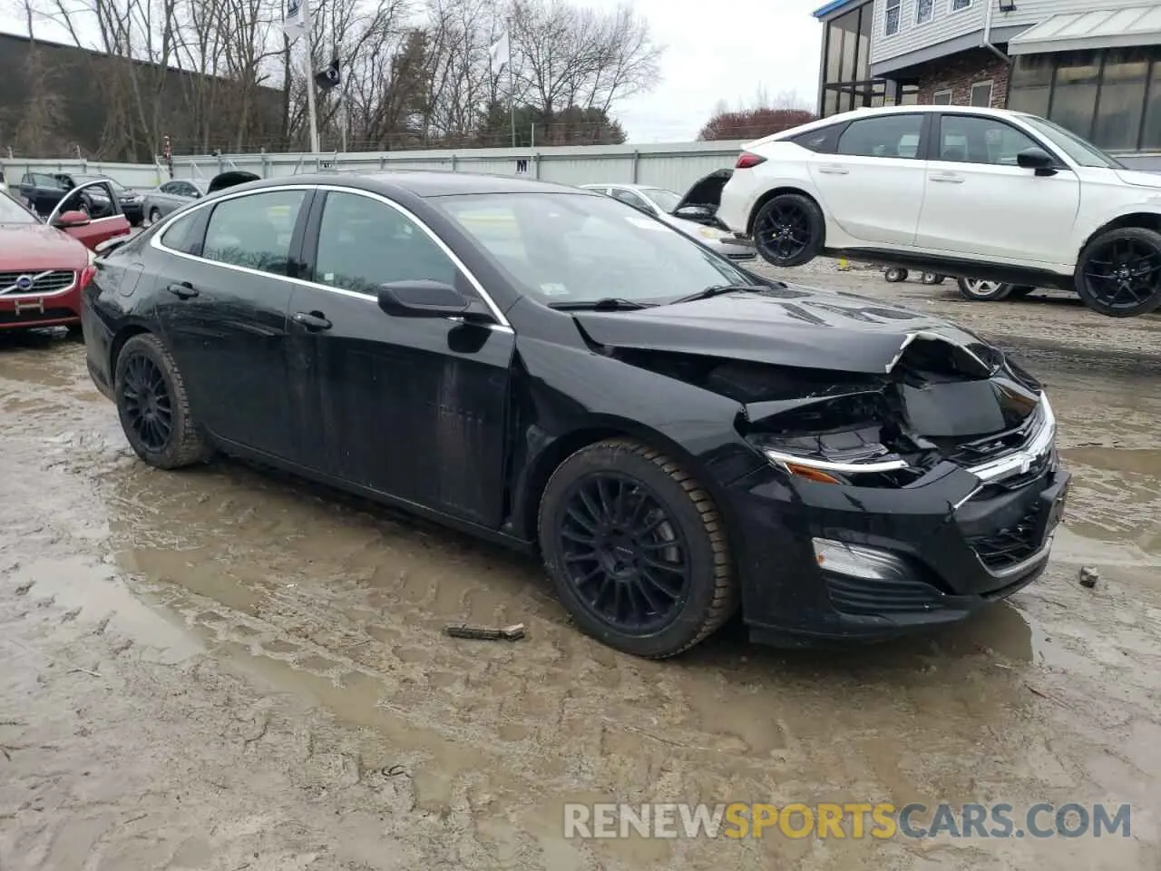 4 Photograph of a damaged car 1G1ZG5ST9NF108461 CHEVROLET MALIBU 2022