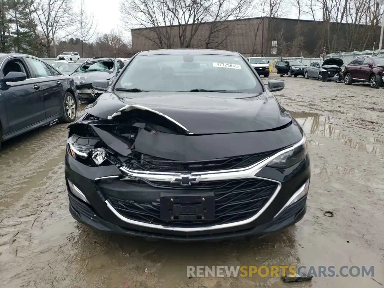 5 Photograph of a damaged car 1G1ZG5ST9NF108461 CHEVROLET MALIBU 2022